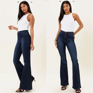 VIBRANT M.i.U. Tall Bell Flare Jeans NWT Size 7